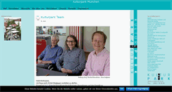 Desktop Screenshot of kulturpark-muenchen.de